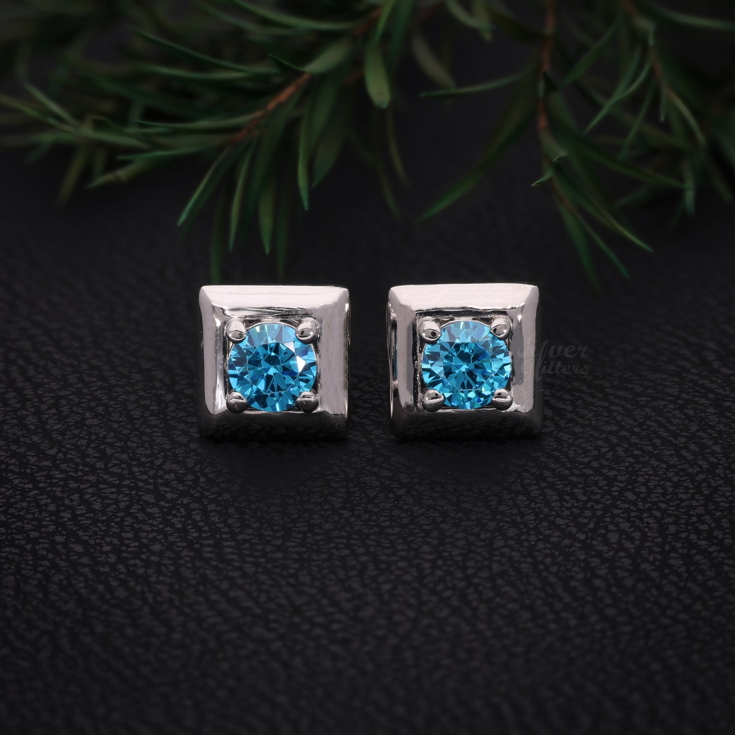 Moissanite stone Earrings