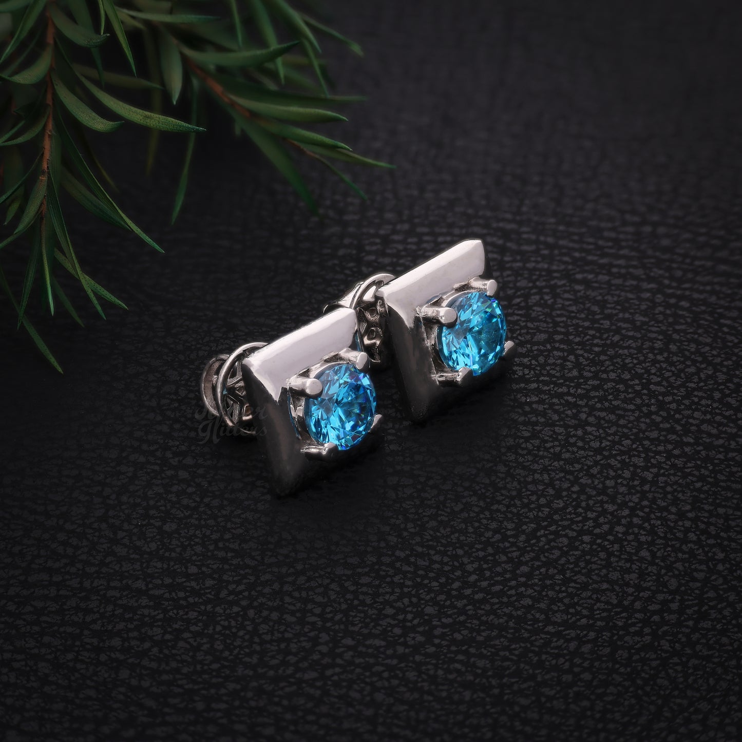 Moissanite stone Earrings