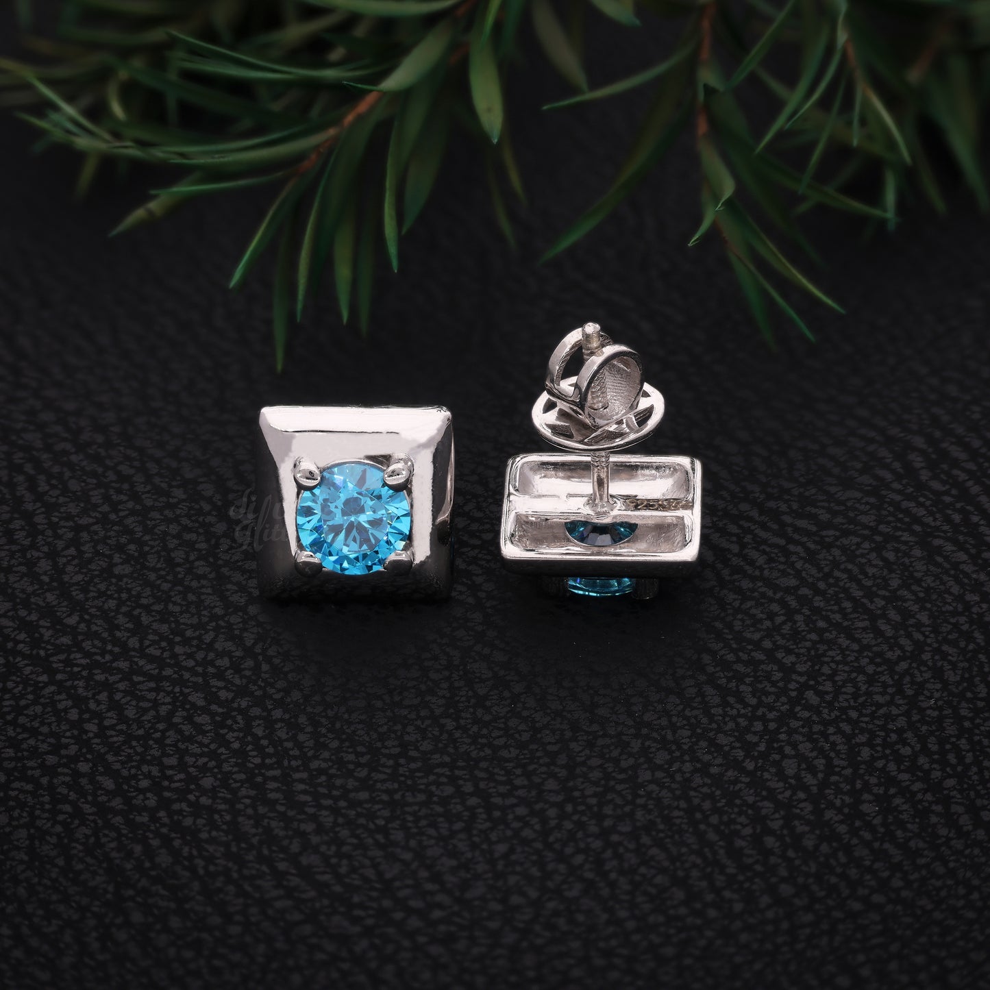 Moissanite stone Earrings