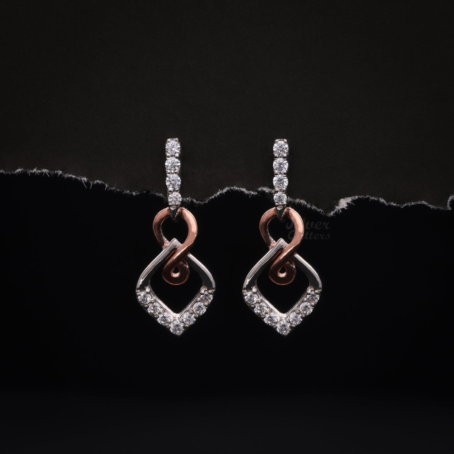 Sterling silver Huggie Earrings