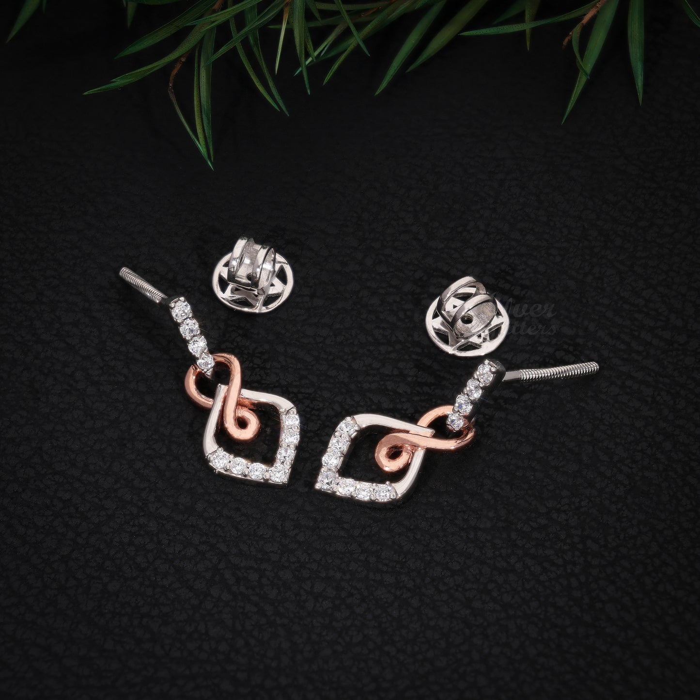 Sterling silver Huggie Earrings