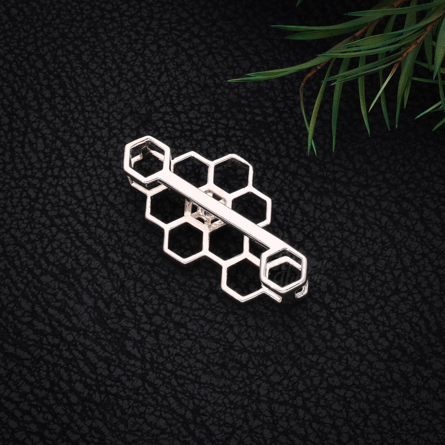 Sterling silver Honeycom Watch Band
