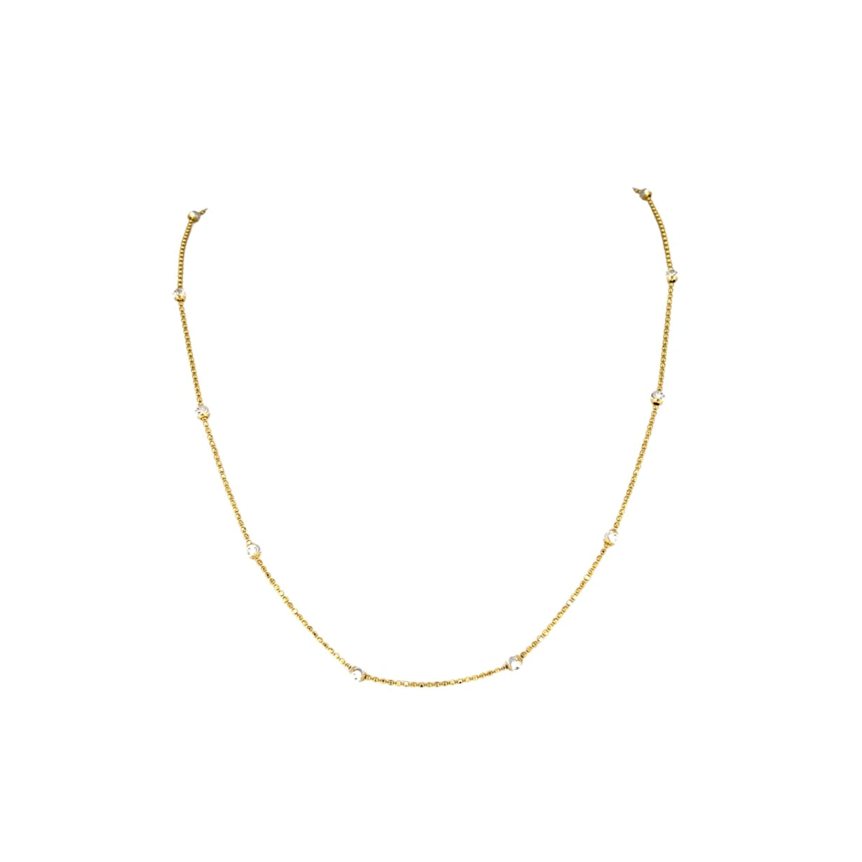 Two Tone Sterling Silver Chain