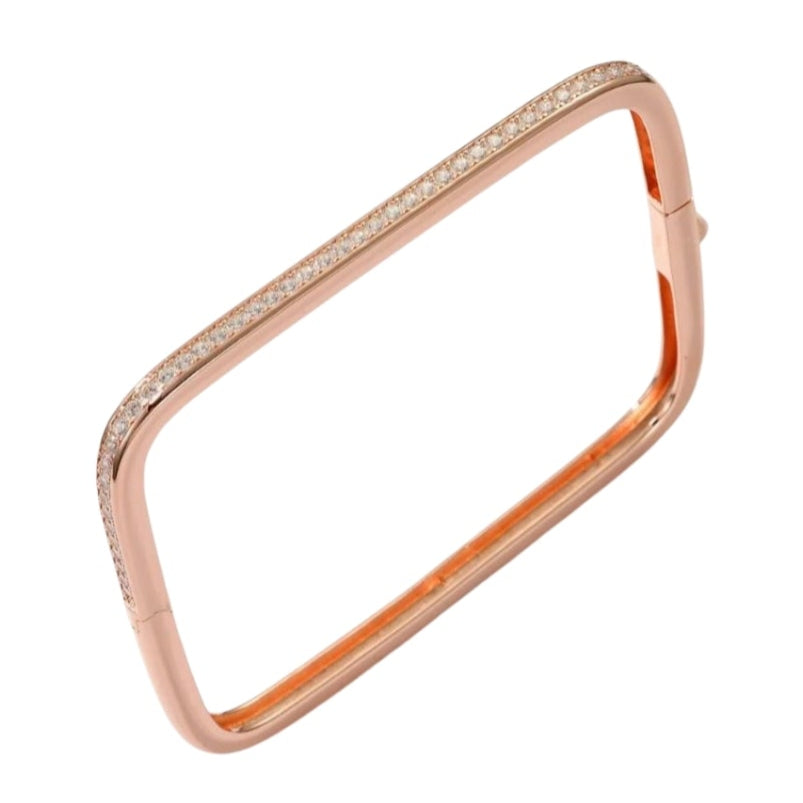 Silver Rose Gold kada Women