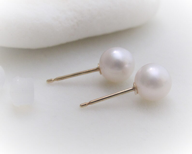 Akoya Pearl Stud Earrings
