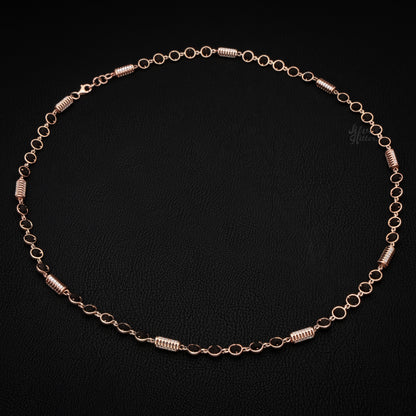Sterling Silver Rudraksha Mala