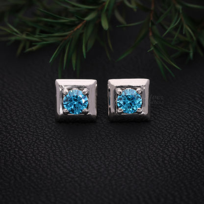 Moissanite stone Earrings