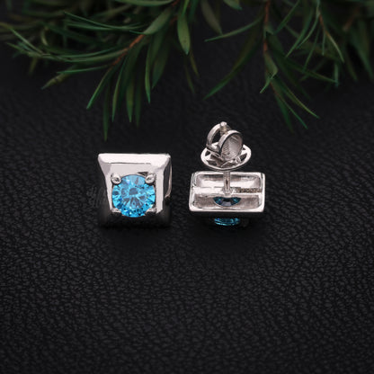 Moissanite stone Earrings