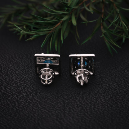Moissanite stone Earrings