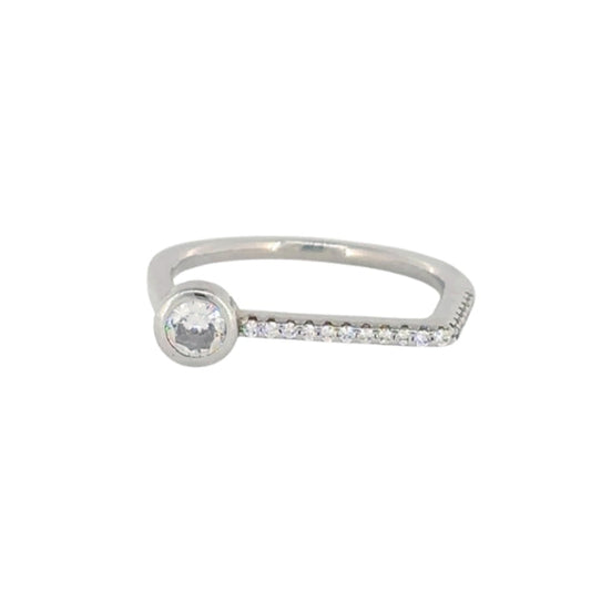 Silver Square Ring women