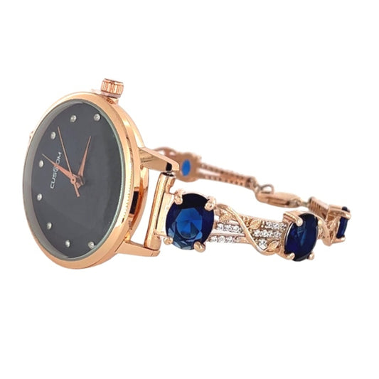 Silver rose gold Watch