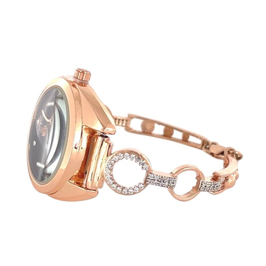 Silver rose gold Watch