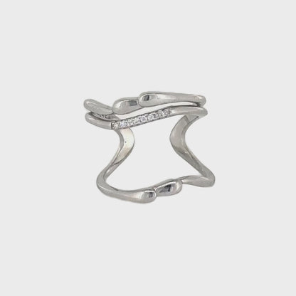 Sterling Silver ring women Resizeble