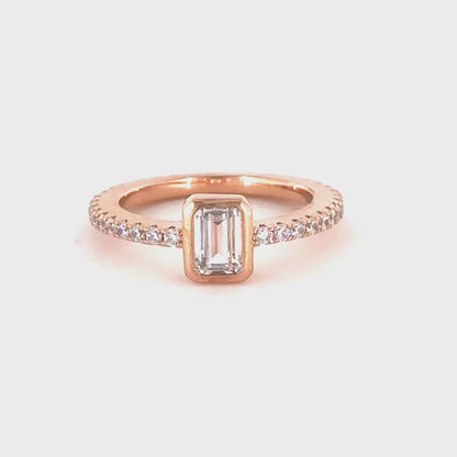 Sterling Silver Rose Gold Ring